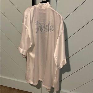 Victory Secret rhinestone Bride Robe